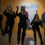 Opening performance
with three dancers
wearing Psychopomp
puppet heads
2025
Nelson Museum, Archive and Gallery
