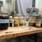 plant based ink from Genevieve Roberston's materials