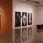 installation view
of Song of the Moth
Triad
NMAG