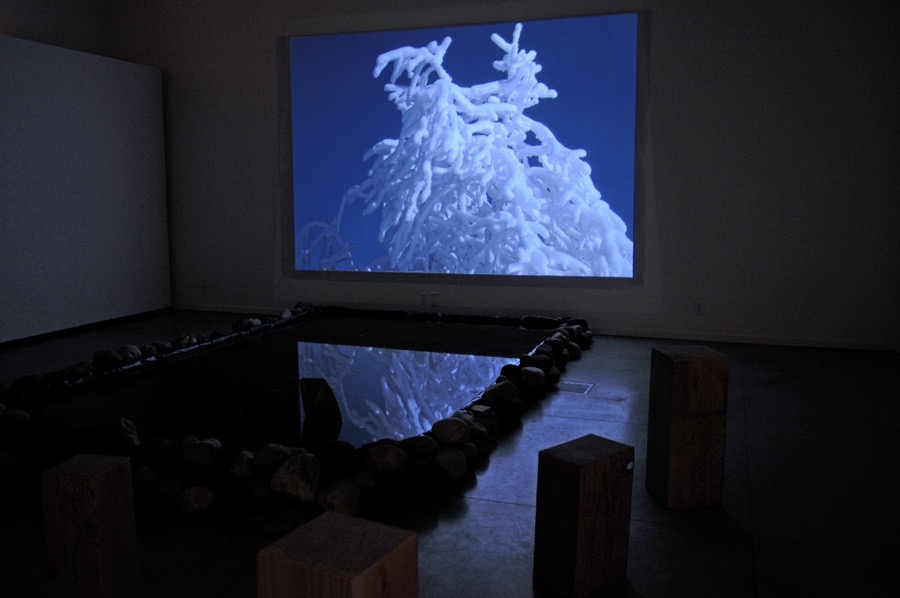 SALT project - installation view of Julie Castonguay's Ephemeral